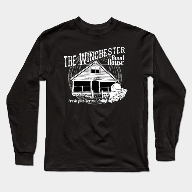 The Winchester Road House Long Sleeve T-Shirt by mikelaidman